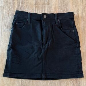 Aritzia Denim Forum Cowgirl Micro Skirt